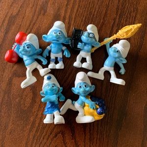 McDonald's Smurfs Toys